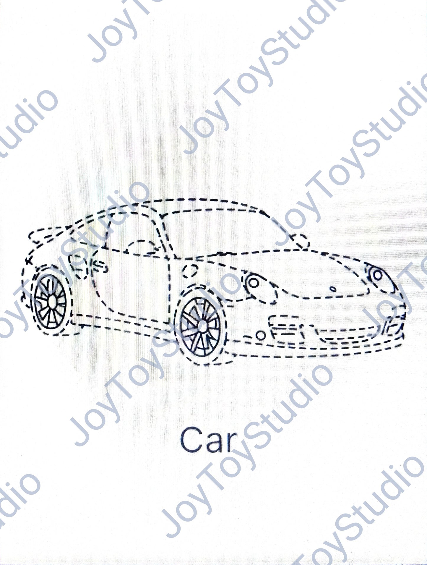 JoyToy Life Colors Digital Coloring Book - Transport (Printable)