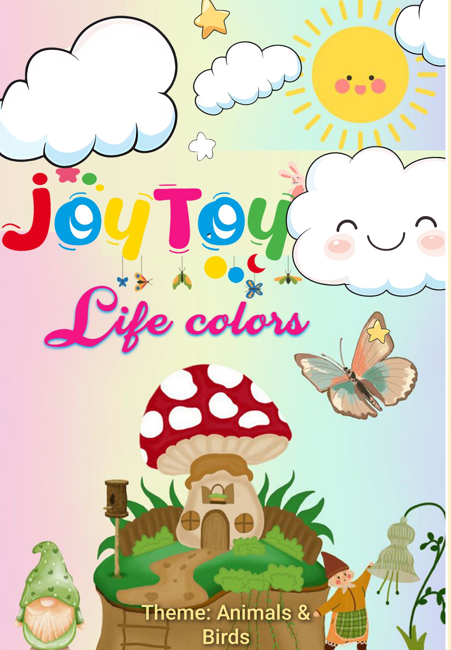 JoyToy Life Colors Digital Coloring Book - Birds & Animals (Printable)