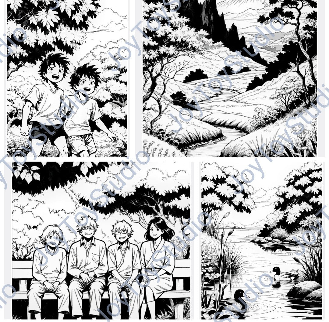 JoyToy Life Colors Digital Coloring Book (Printable)